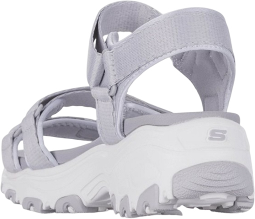 Сандали женские Skechers D'lites - Fresh Catch 31514 GRY 40 (10 US) серые фото 3