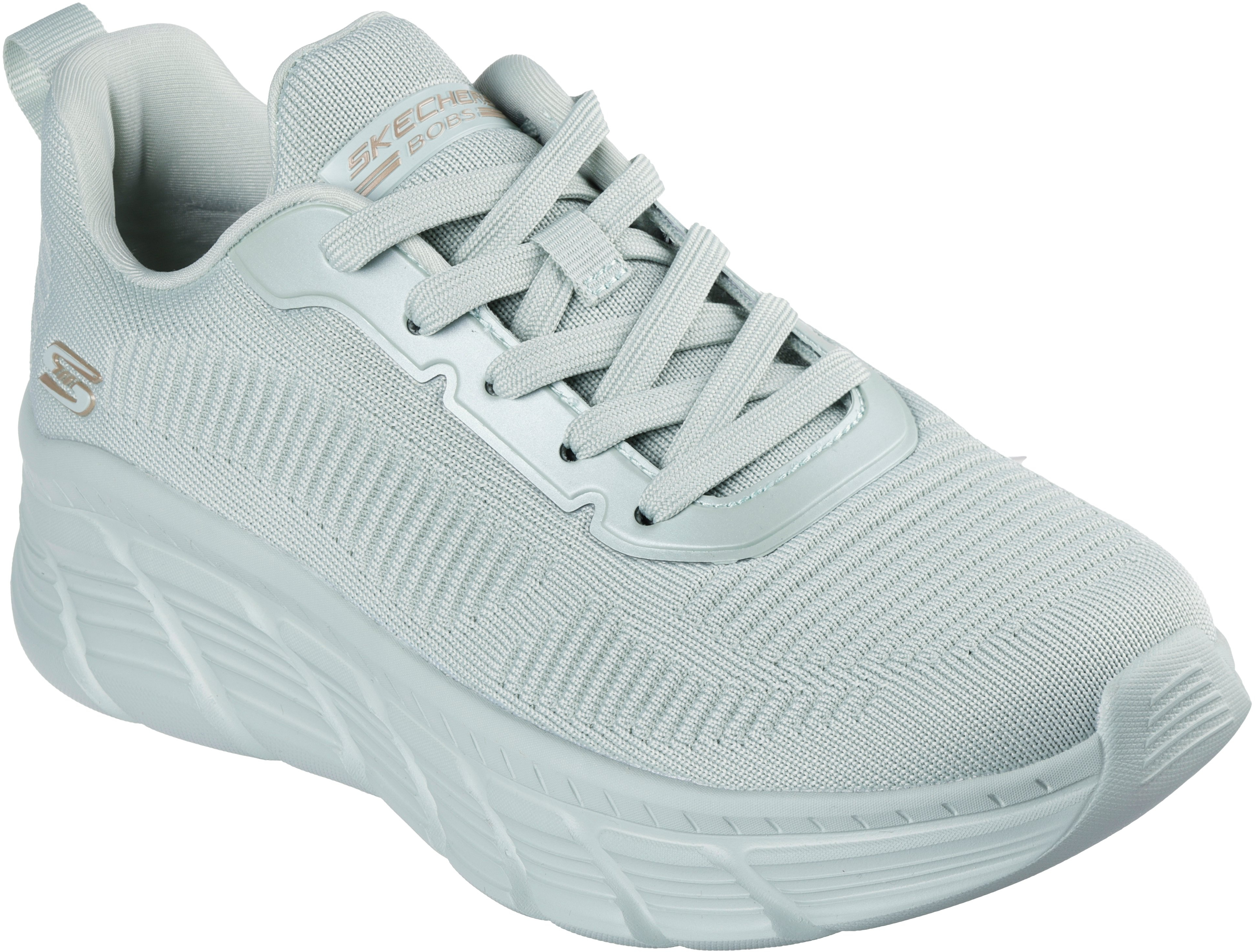Кросівки жіночі Skechers Bobs Sport B Flex Hi - Flying Hi 117385 SAGE 38 (8 US) сіріфото