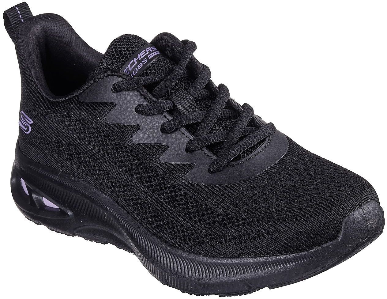 Кроссовки женские Skechers Bobs Unity - Sleek Waves 117441 BBK 39.5 (9.5 US) черные фото 