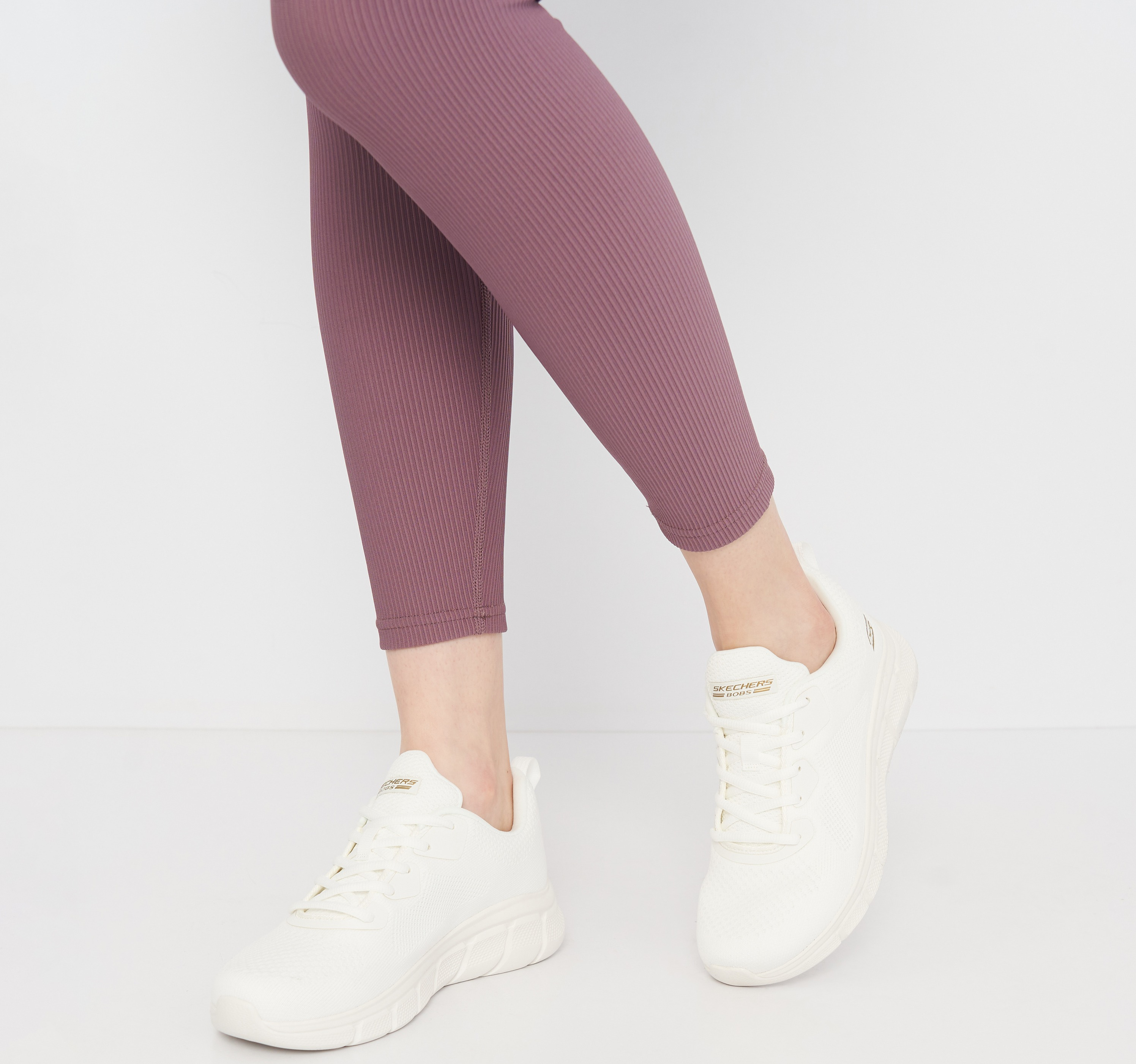 Кроссовки женские Skechers Bobs B Flex 117342 OFWT 41 (11 US) белые фото 7