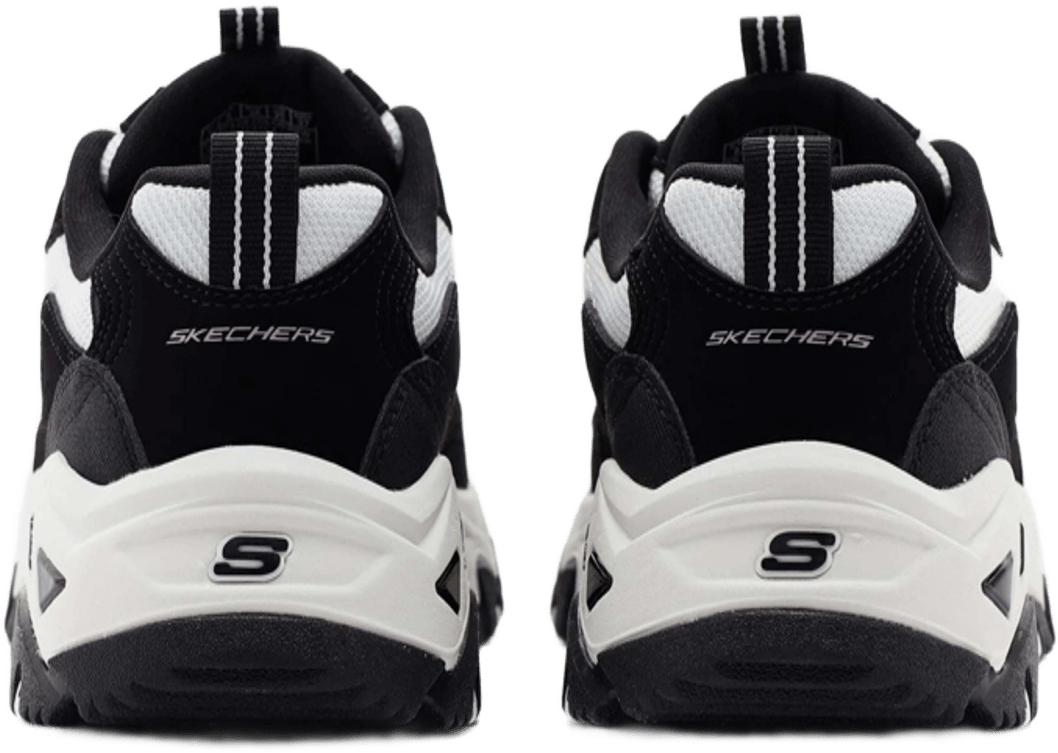 Кросівки жіночі Skechers D'lites Hiker 180128 BKW 40 (10 US) білі/чорніфото7