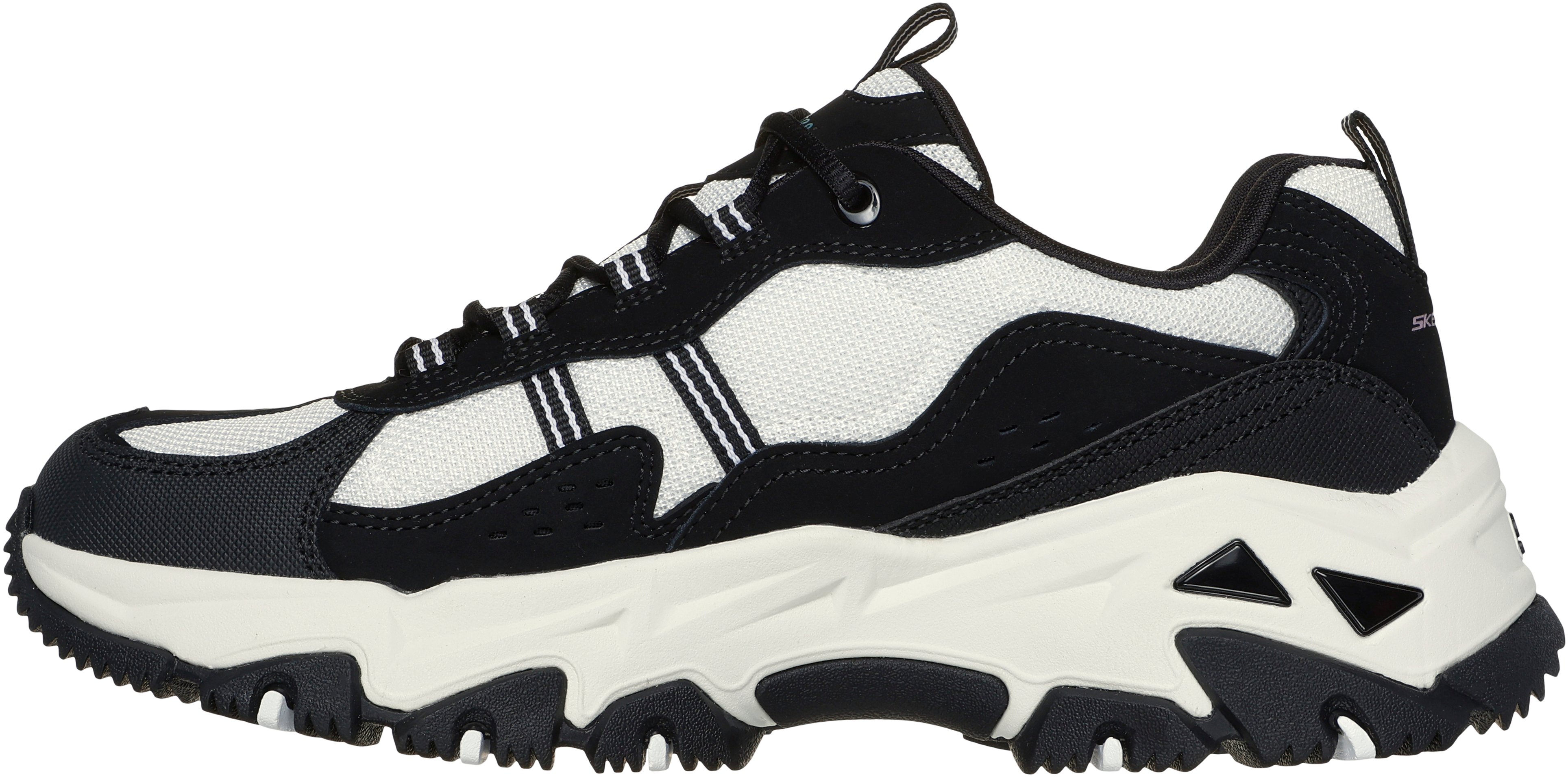 Кросівки жіночі Skechers D'lites Hiker 180128 BKW 40 (10 US) білі/чорніфото2