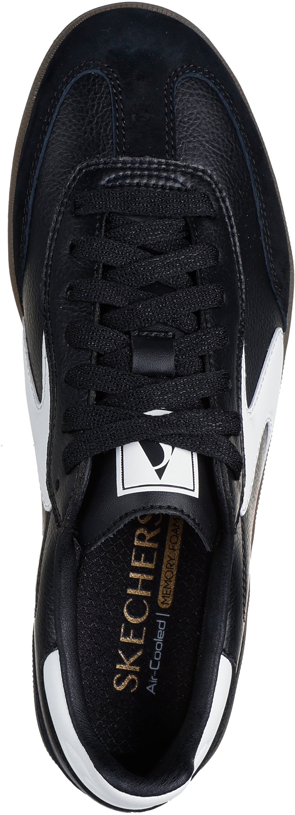 Кеди низькі жіночі Skechers Hotshot - Kickoff 185232 BKW 40 (10 US) чорніфото7