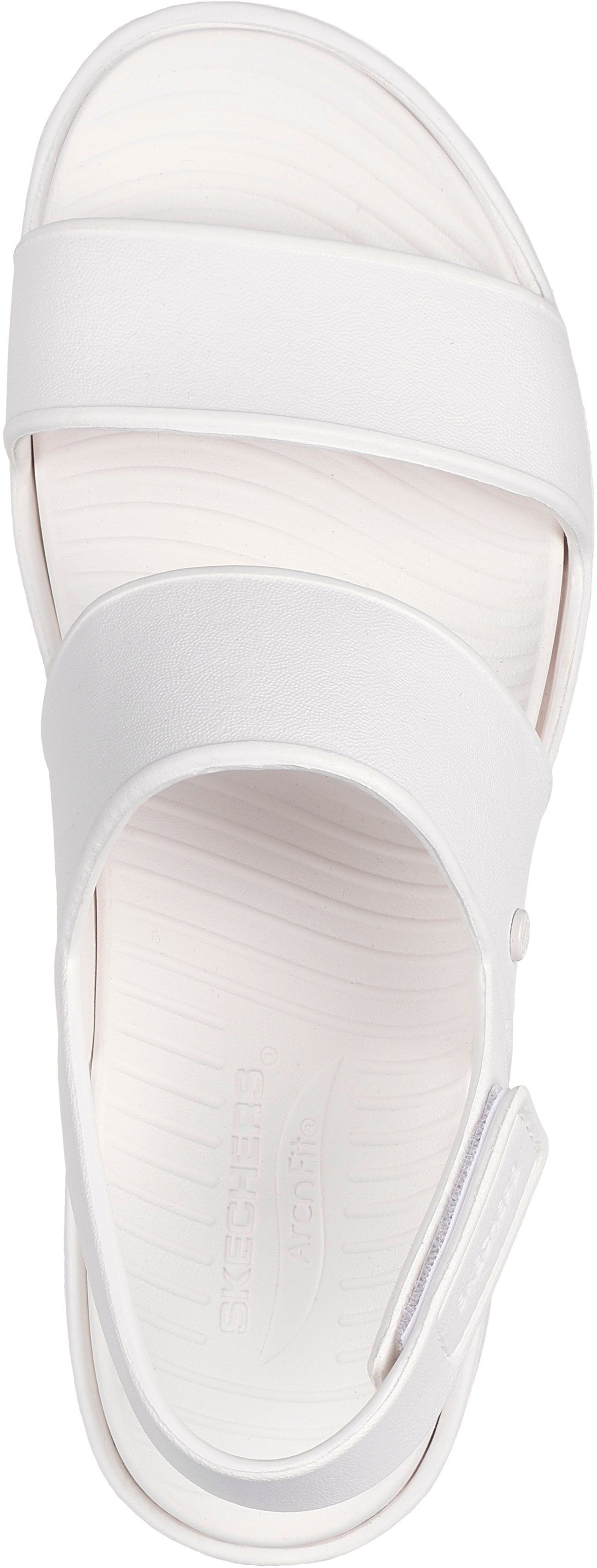 Сандали женские Skechers Arch Fit Upbeat 111257 WHT 40 (10 US) белые фото 