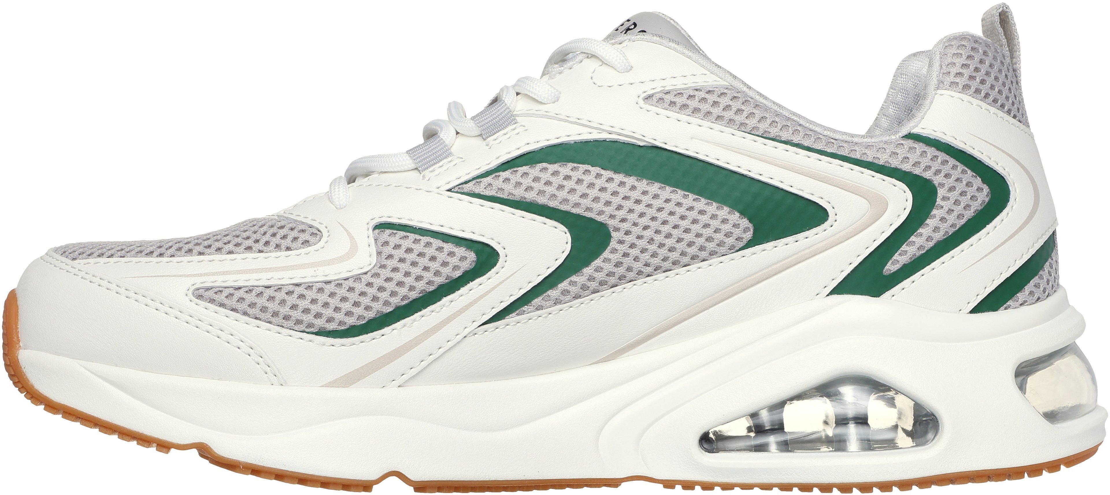 Кроссовки мужские Skechers Tres-Air Uno - Run On Air 183081 WGY 44 (10.5 US) белые фото 2