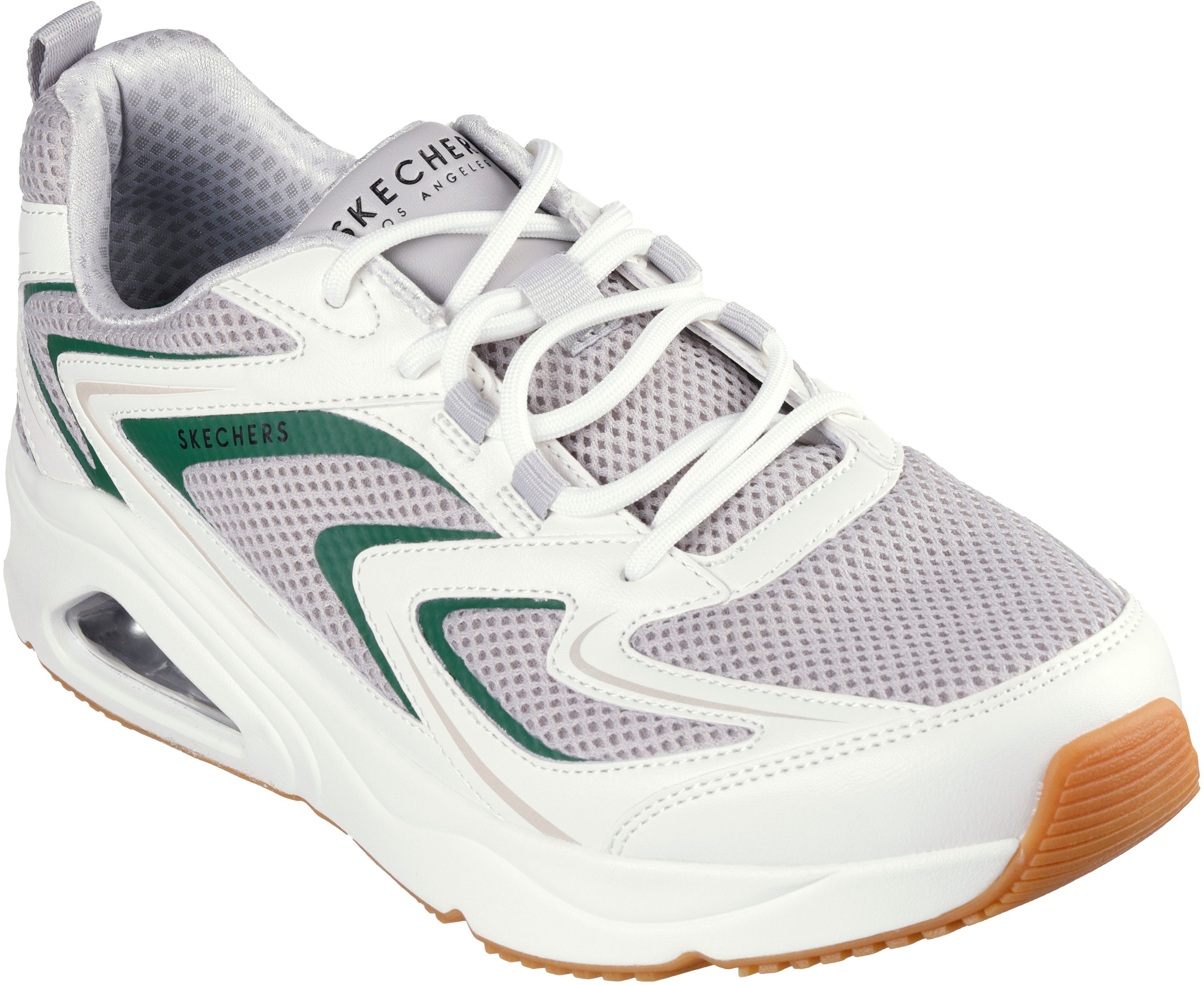 Кроссовки мужские Skechers Tres-Air Uno - Run On Air 183081 WGY 44 (10.5 US) белые фото 3