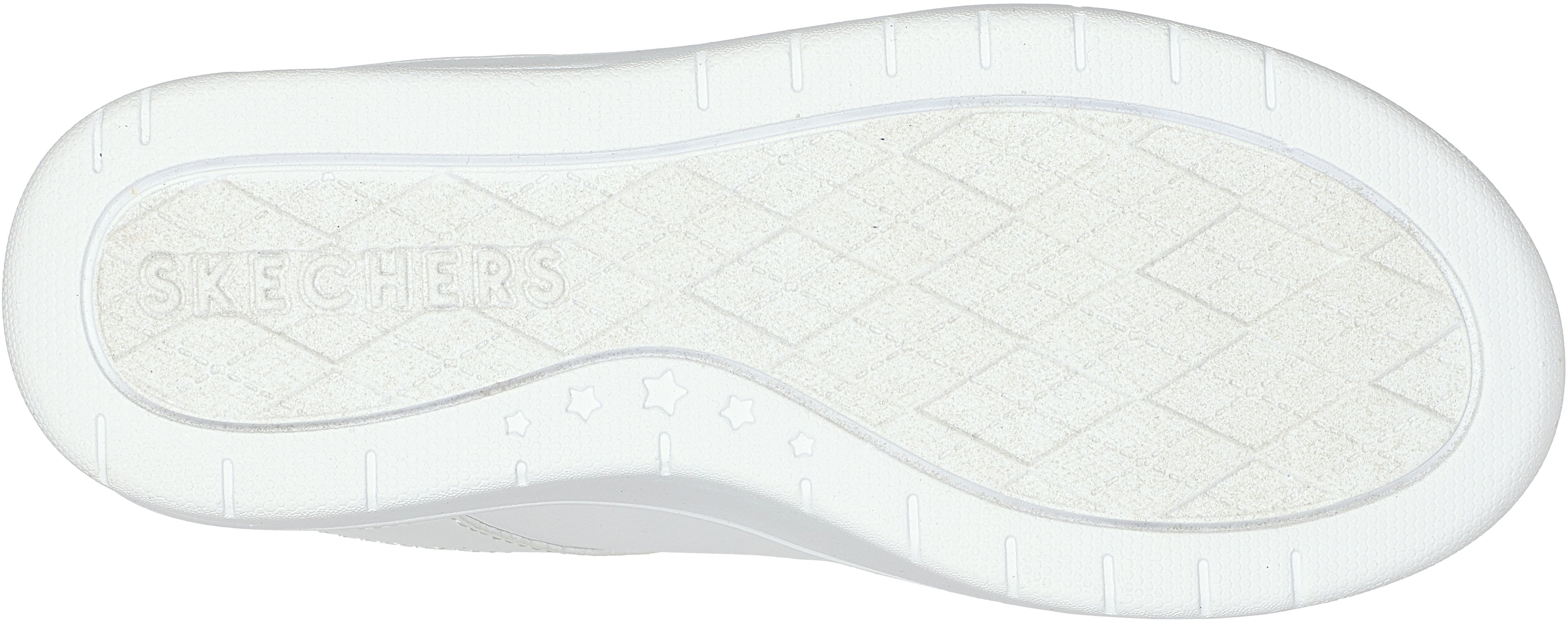 Кеды низкие для девочек Skechers Court High 310197L WHT 33 (1.5 US) белые фото 7