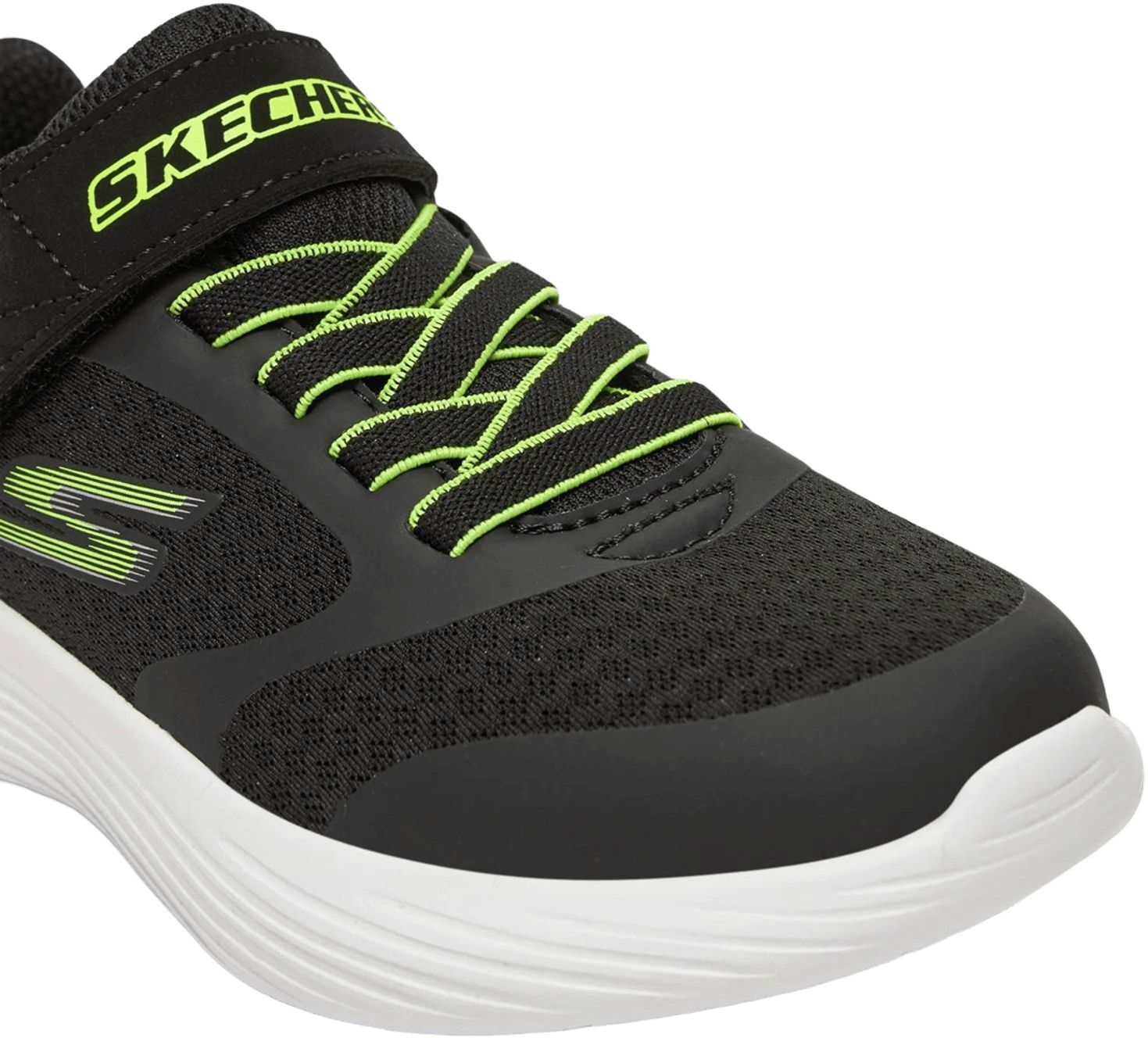 Кроссовки для мальчиков Skechers Go Run 400 V2 405095L BKYL 27.5 (11 US) черные фото 4