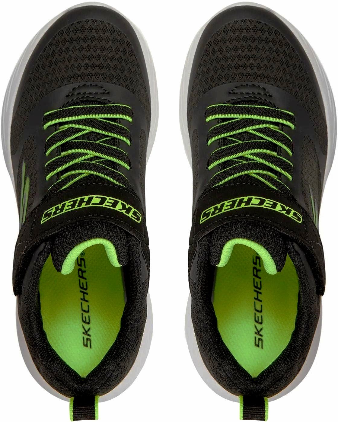 Кроссовки для мальчиков Skechers Go Run 400 V2 405095L BKYL 27.5 (11 US) черные фото 7