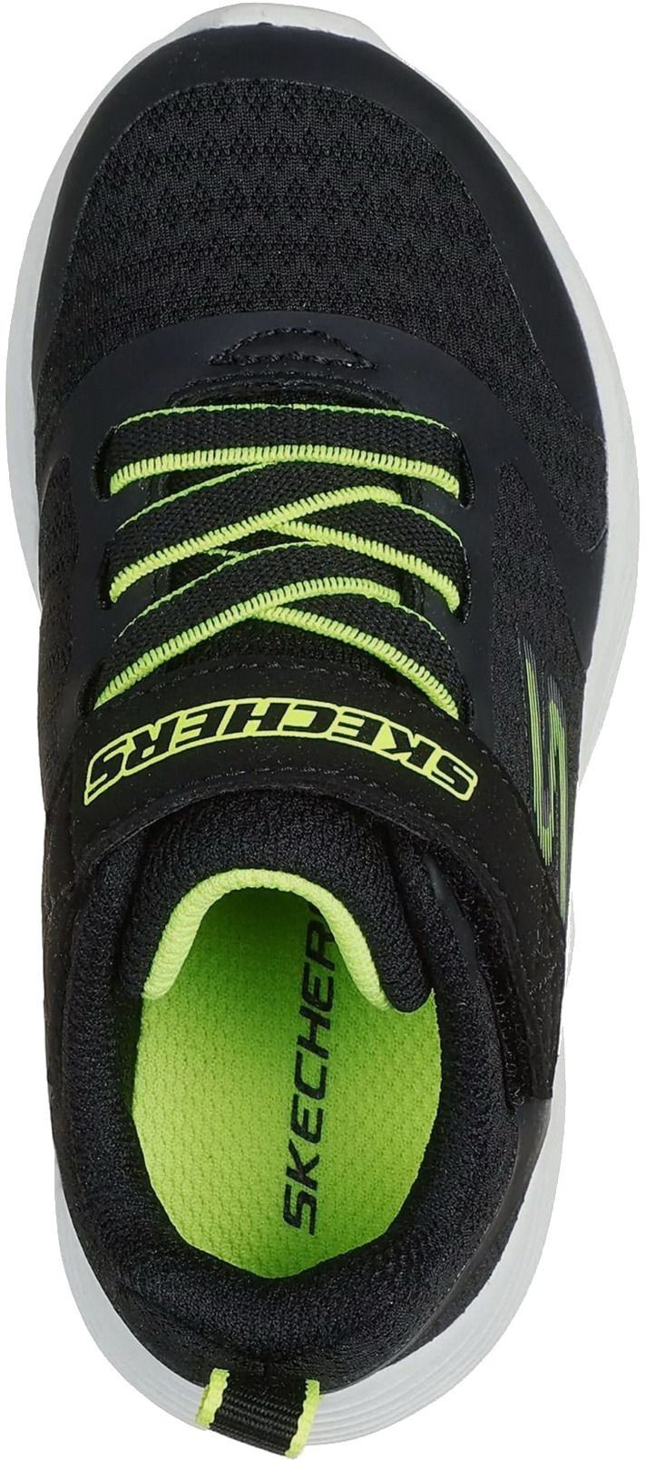 Кросівки для хлопчиків Skechers Dyna-Lite - Goltran 405096N BKLM 23 (7 US) чорніфото4