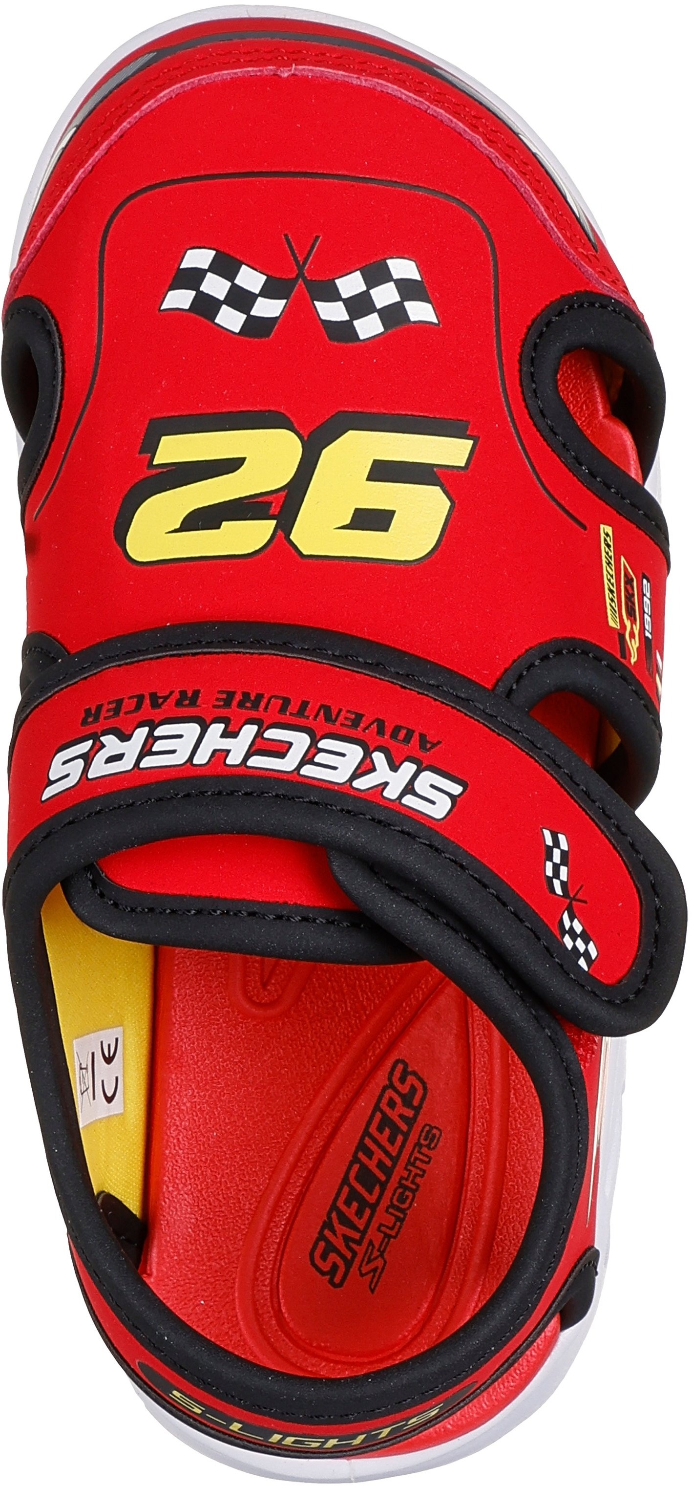 Сандали для мальчиков Skechers Hypno-Flash - Hydro-Fun 400612N RDBK 26 (10 US) красные фото 6