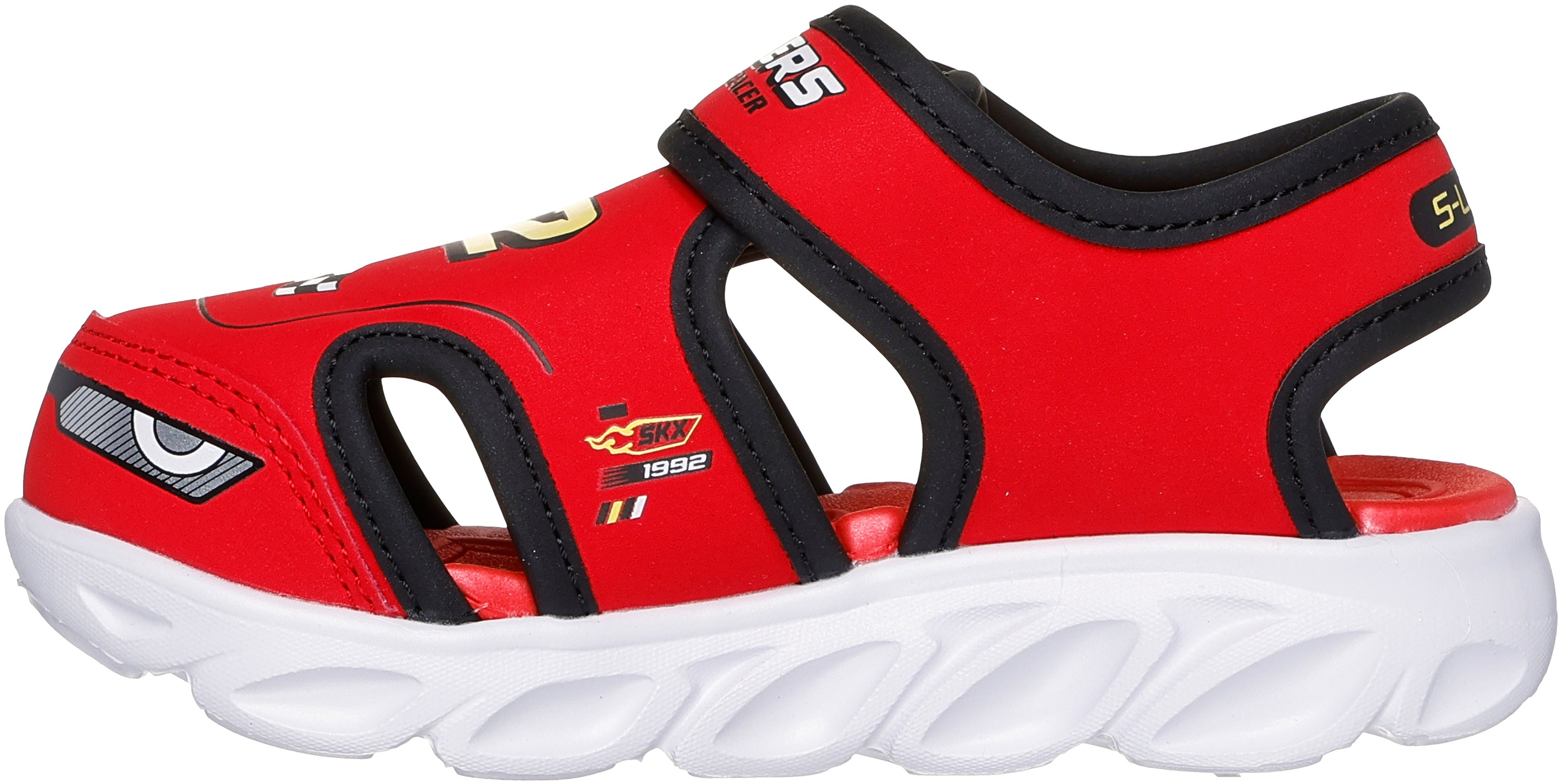 Сандали для мальчиков Skechers Hypno-Flash - Hydro-Fun 400612N RDBK 26 (10 US) красные фото 3