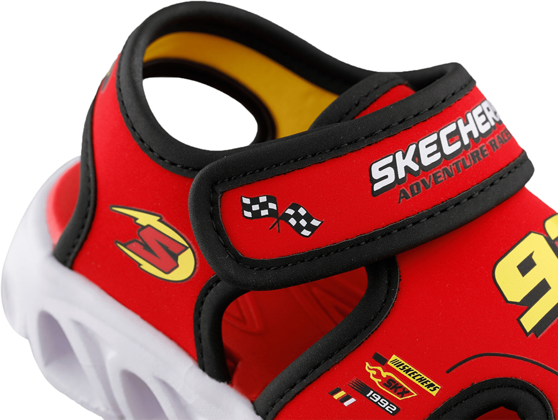 Сандали для мальчиков Skechers Hypno-Flash - Hydro-Fun 400612N RDBK 26 (10 US) красные фото 9