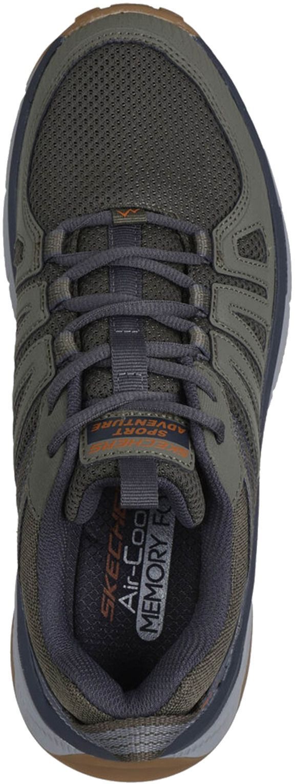 Кроссовки мужские Skechers Switch Back - Venture Seeker 237686 GRMT 43 (10 US) оливковые фото 4