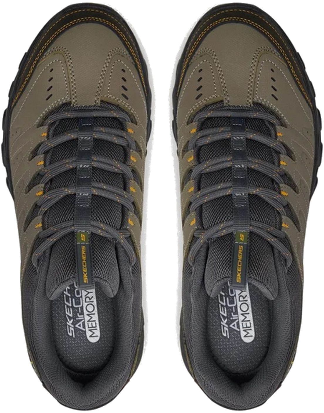 Кросівки чоловічі Skechers Dynamite At 237615 NTGY 43 (10 US) коричневіфото5