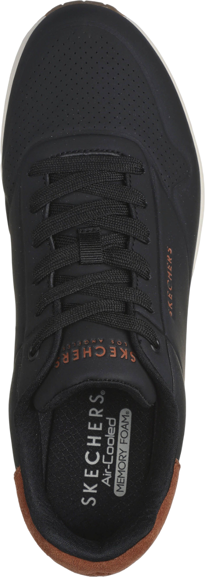 Кросівки чоловічі Skechers Uno 183004 BLK 43 (10 US) чорніфото4