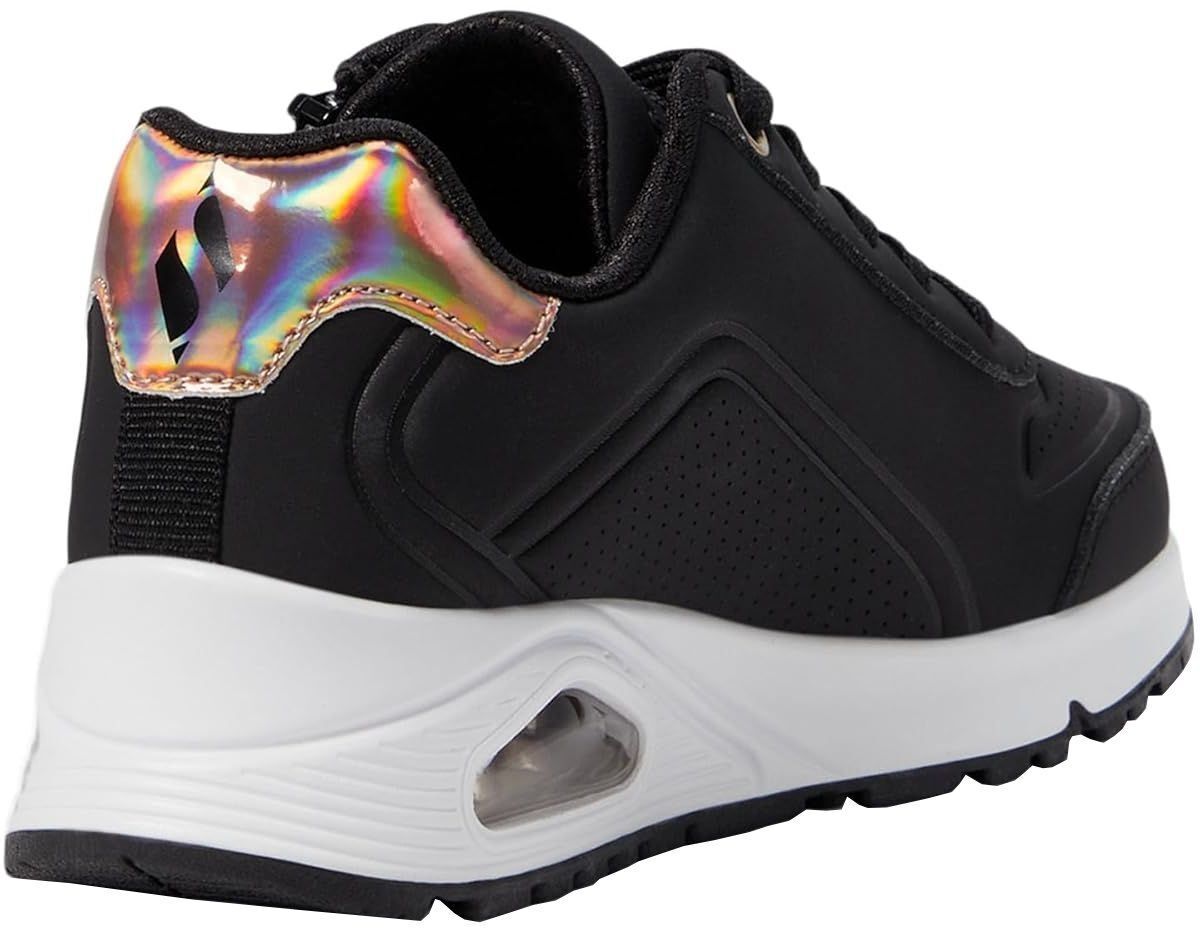 Кроссовки для девочек Skechers Uno Gen1 310554L BKRG 38 (6 US) черные фото 5
