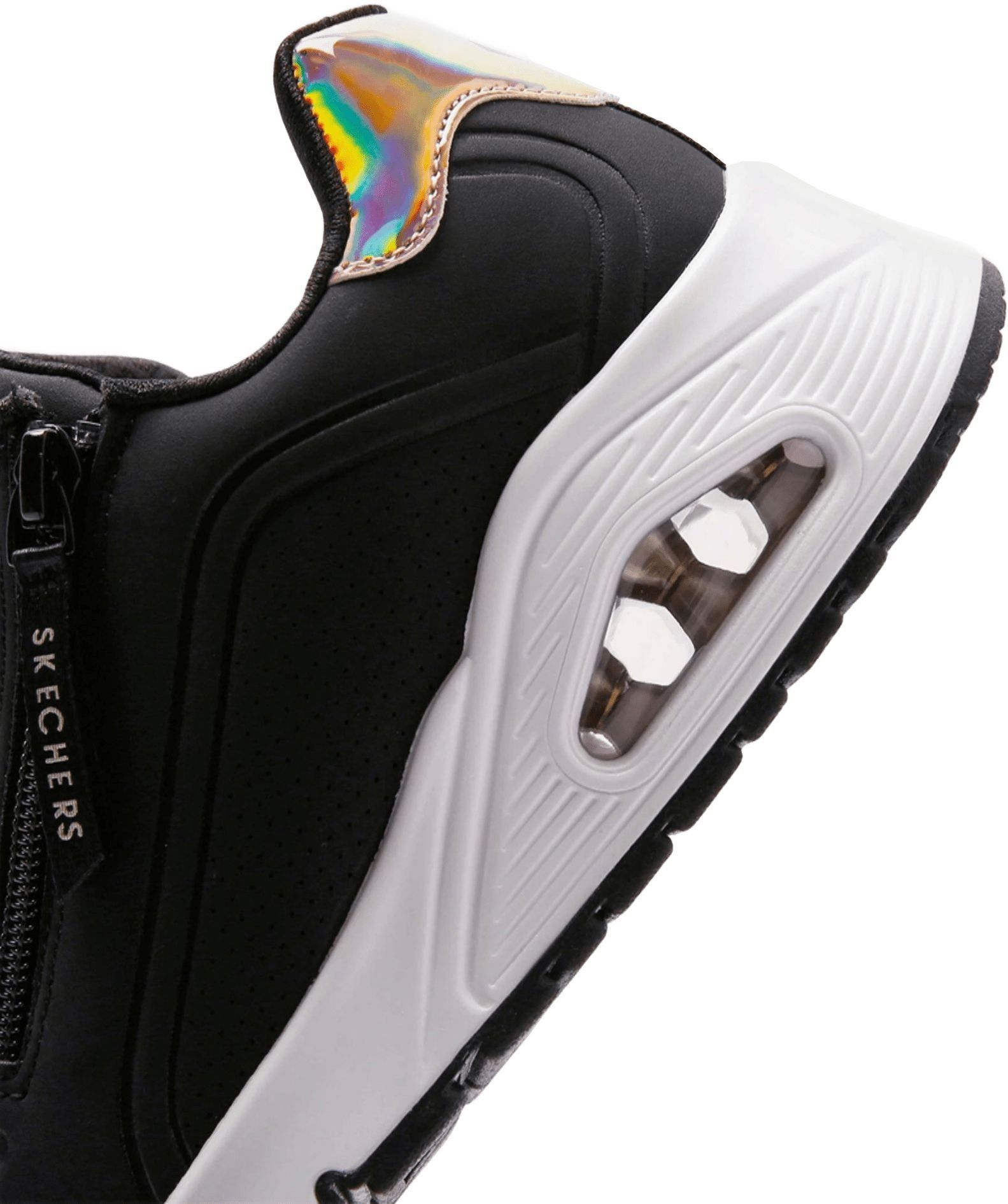 Кроссовки для девочек Skechers Uno Gen1 310554L BKRG 38 (6 US) черные фото 12