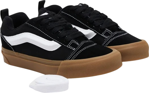 Кеды низкие Vans Knu Skool VN0009QCB9M1 (10 US) черные фото 2