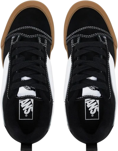 Кеды низкие Vans Knu Skool VN0009QCB9M1 (10 US) черные фото 4