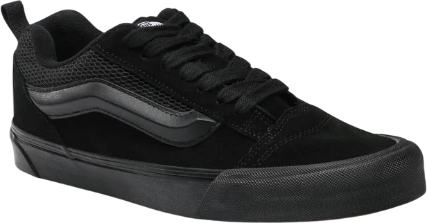 Кеды низкие Vans Knu Skool VN0009QCBKA1 (12 US) черные фото 3