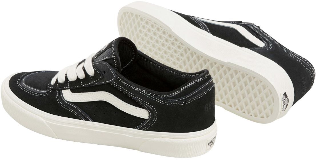 Кеды низкие Vans Rowley Classic VN0009QJBPT1 (12 US) черные фото 4