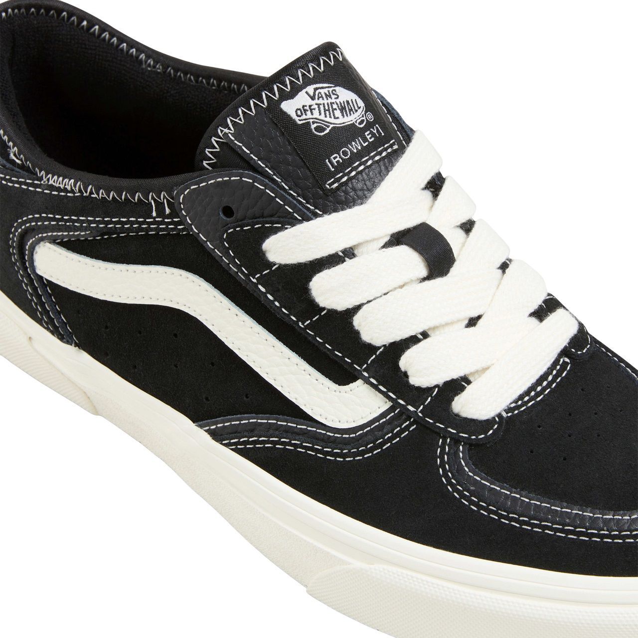 Кеды низкие Vans Rowley Classic VN0009QJBPT1 (12 US) черные фото 3
