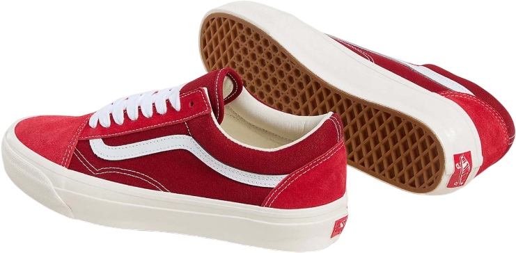 Кеди низькі чоловічі Vans Lx Old Skool VN000D569IJ1 (10 US) червоніфото2