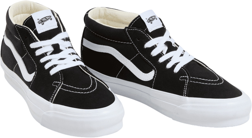 Кеды высокие мужские Vans Sk8-Mid Reissue 83 VN000CQQBA21 (10,5 US) черные фото 3