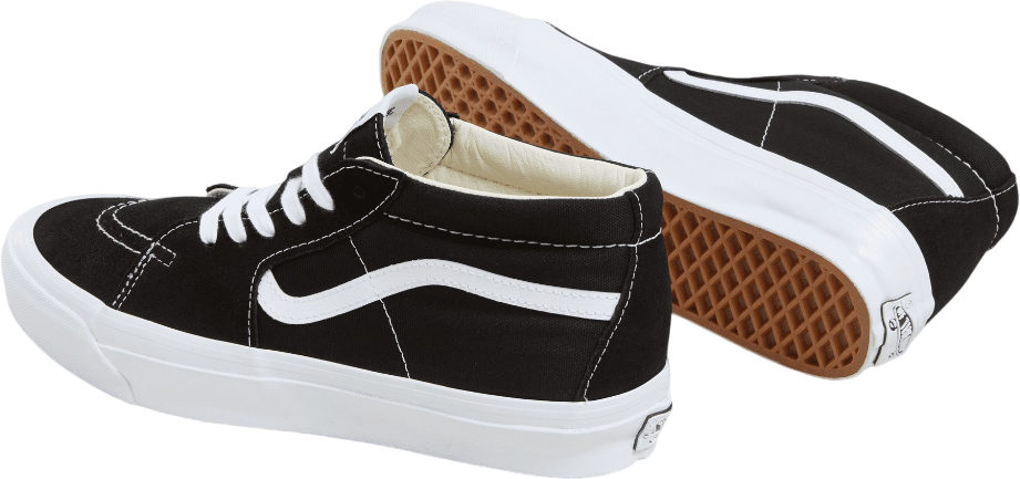 Кеды высокие мужские Vans Sk8-Mid Reissue 83 VN000CQQBA21 (10,5 US) черные фото 4