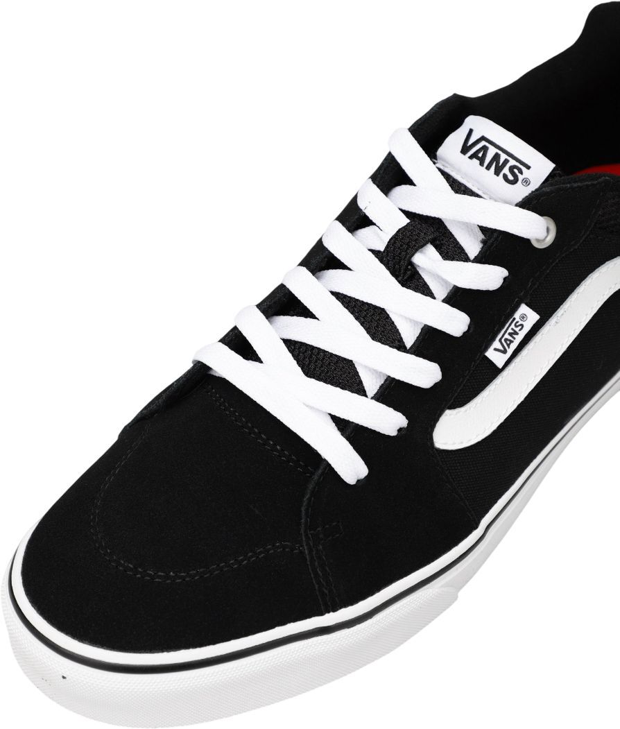 Кеди низькі чоловічі Vans Mn Filmore (Suede/Canvas)Black VN0A3MTJIJU1 (10 US) чорніфото