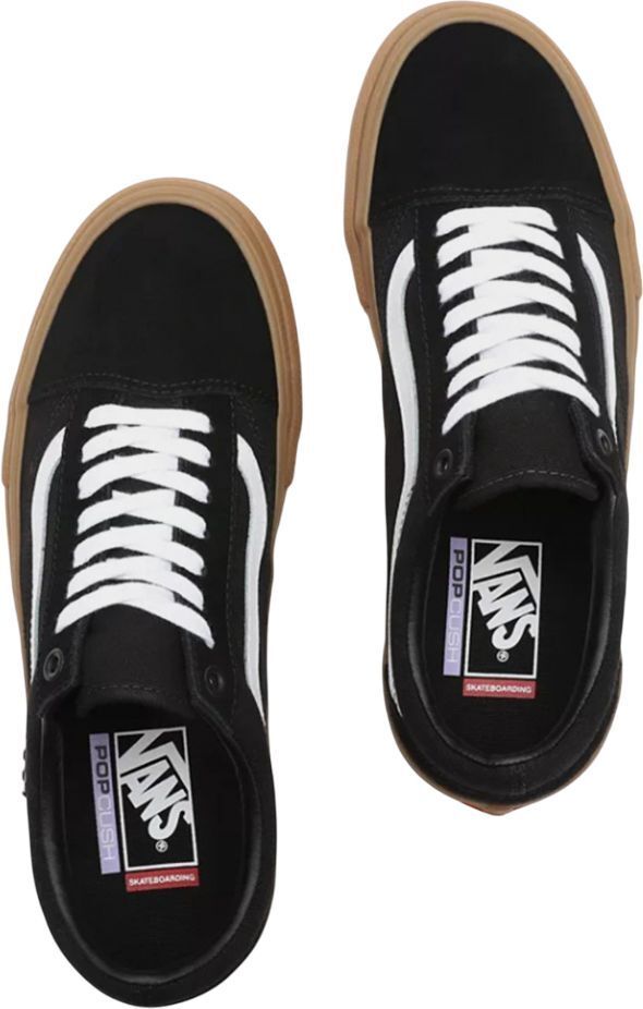 Кеды низкие мужские Vans Skate Old Skool VN0A5FCBB9M1 (8,5 US) черные фото 4