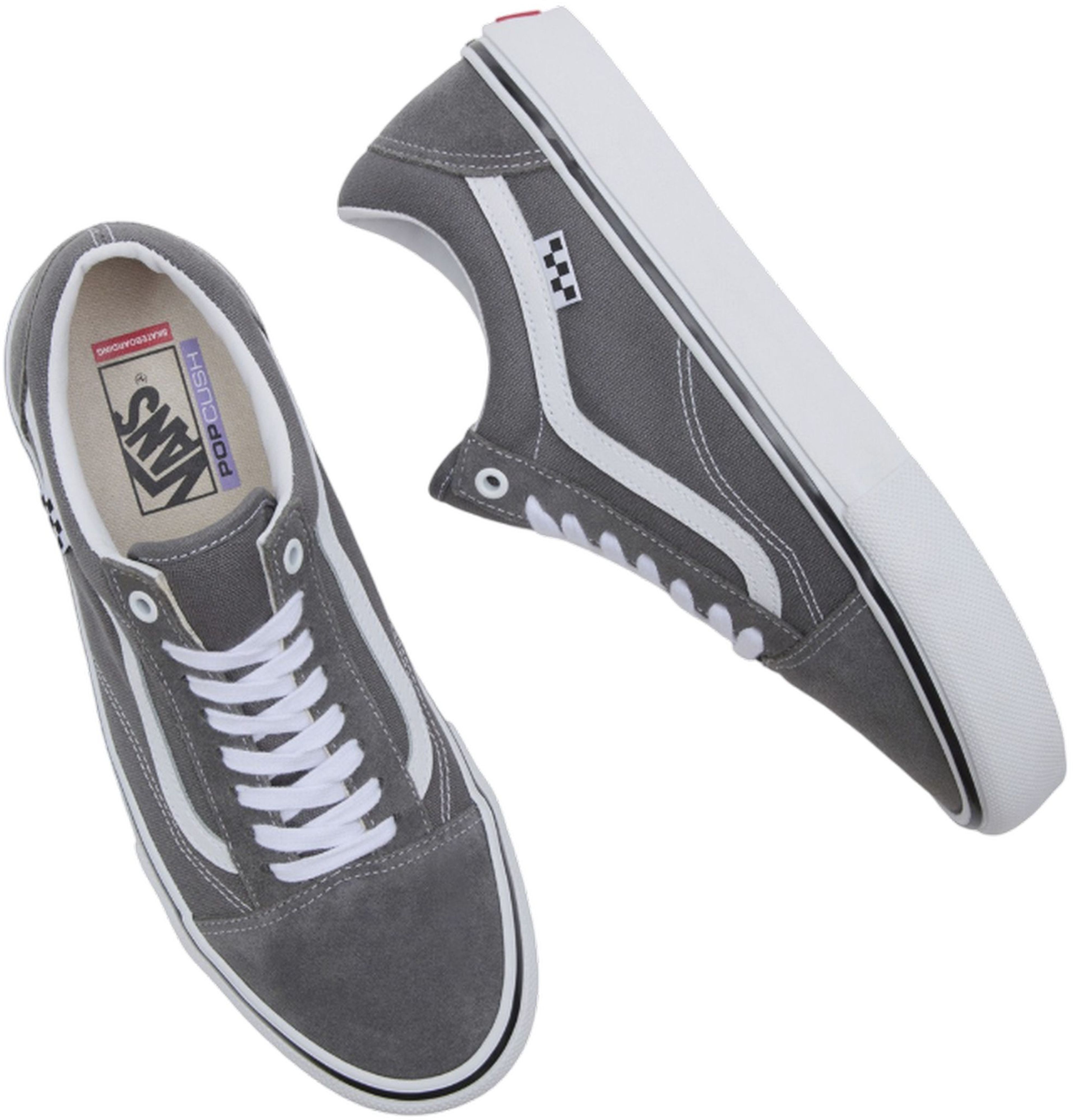 Кеды низкие мужские Vans Mn Skate Old Skool VN0A5FCB1N61 (9,5 US) серые фото 