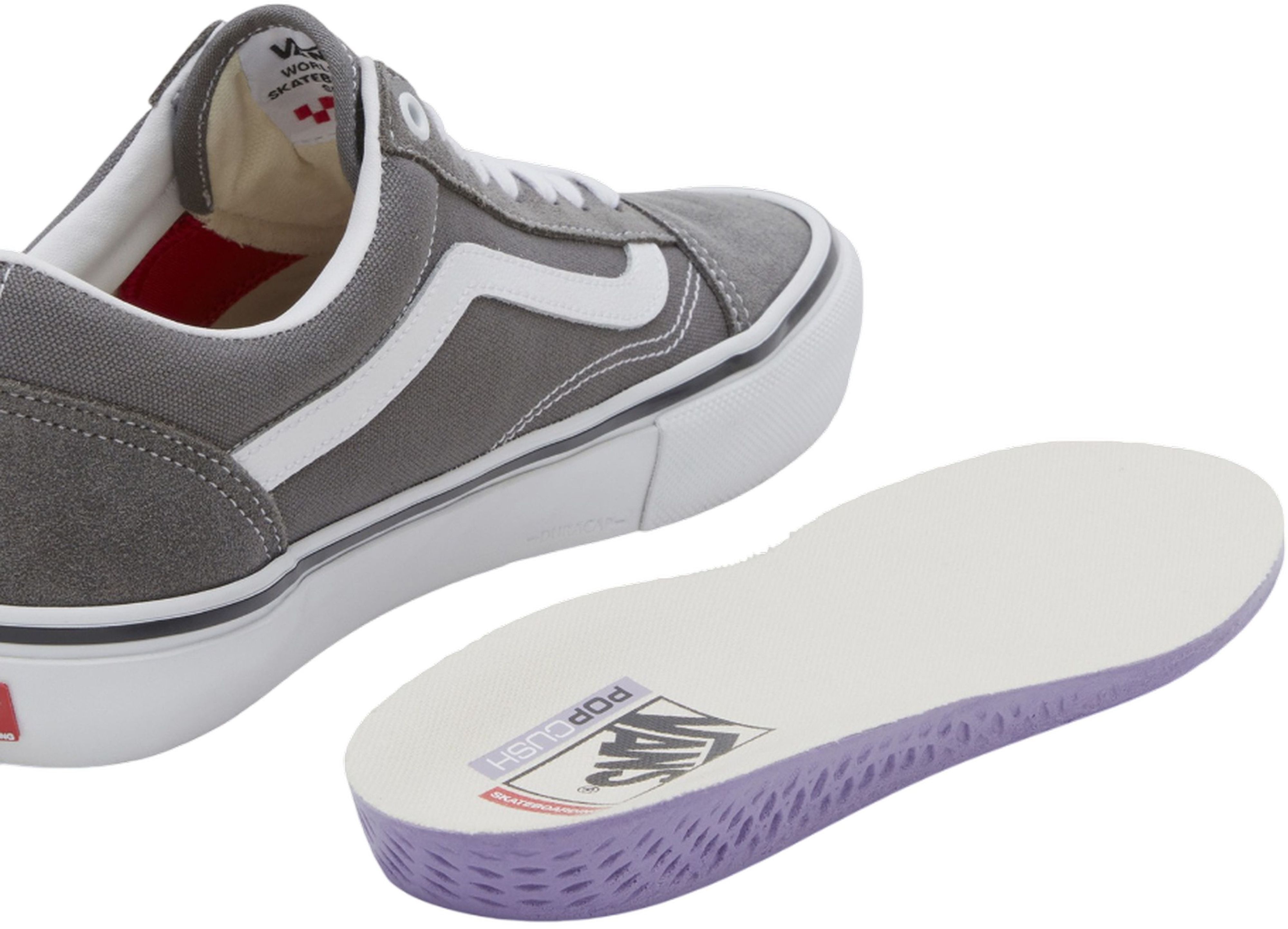 Кеды низкие мужские Vans Mn Skate Old Skool VN0A5FCB1N61 (9,5 US) серые фото 