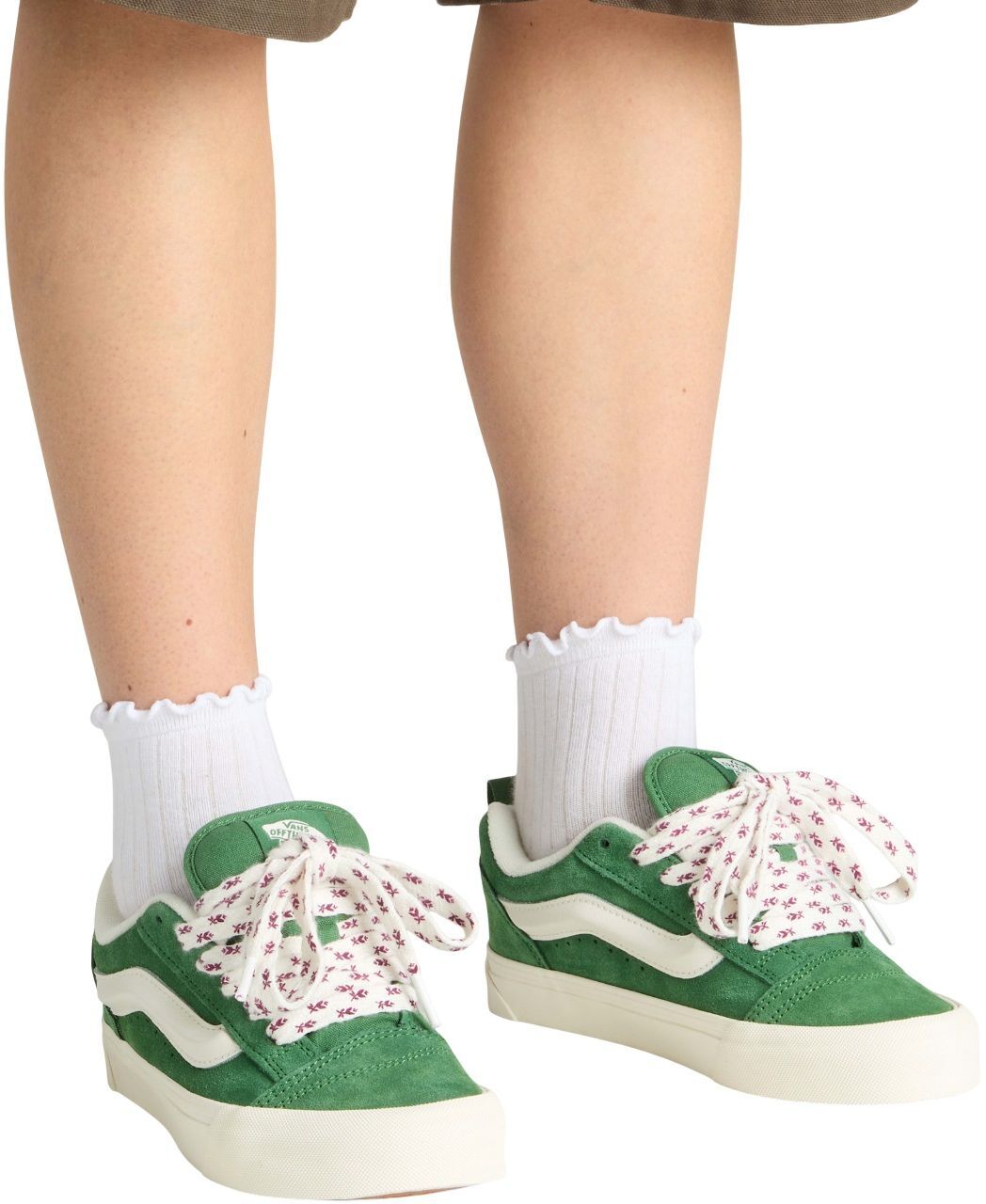 Кеды низкие женские Vans Knu Skool VN000D6ZBR11 (5,5 US) зеленые фото 5