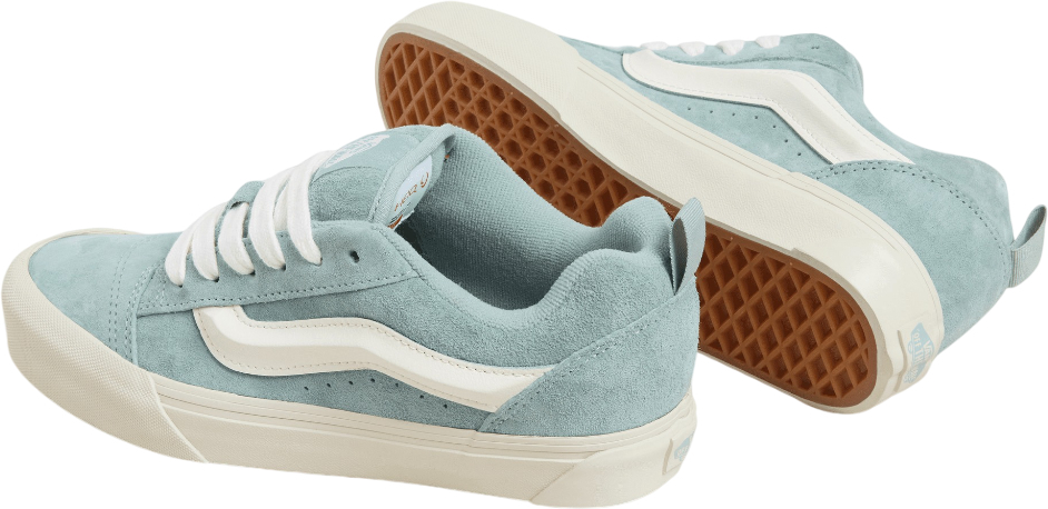 Кеды низкие женские Vans Knu Skool VN000D6ZTTN1 (5,5 US) серые фото 