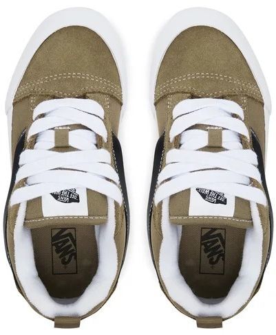 Кеды низкие детские Vans Knu Skool VN000D2TBIQ1 (4 US) оливковые фото 4