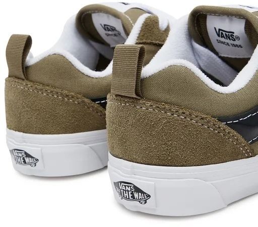 Кеды низкие детские Vans Knu Skool VN000D2TBIQ1 (4 US) оливковые фото 5
