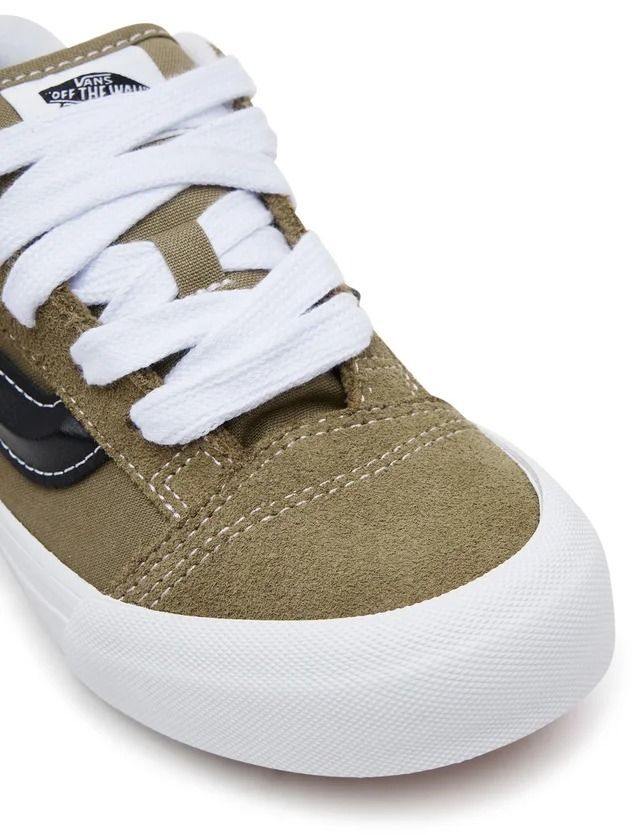 Кеды низкие детские Vans Knu Skool VN000D2TBIQ1 (4 US) оливковые фото 6