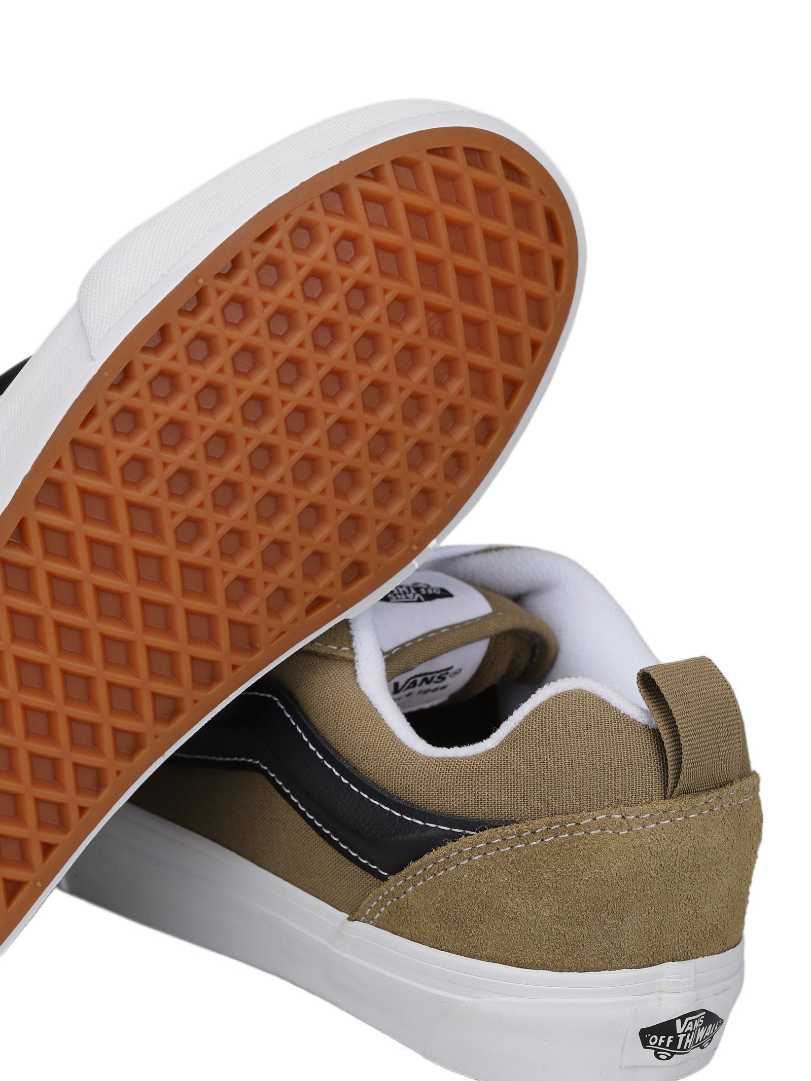 Кеды низкие детские Vans Knu Skool VN000D2TBIQ1 (4 US) оливковые фото 8