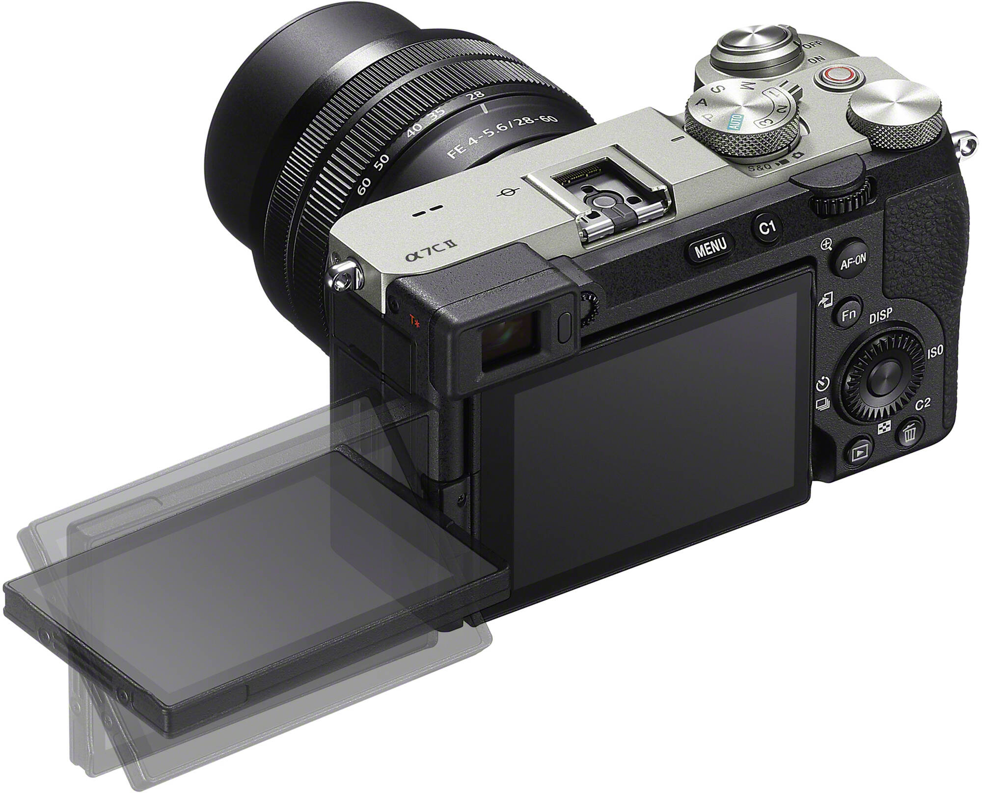 Фотоапарат SONY Alpha a7C II + 28-60mm Silver (ILCE7CM2LS.CEC)фото13