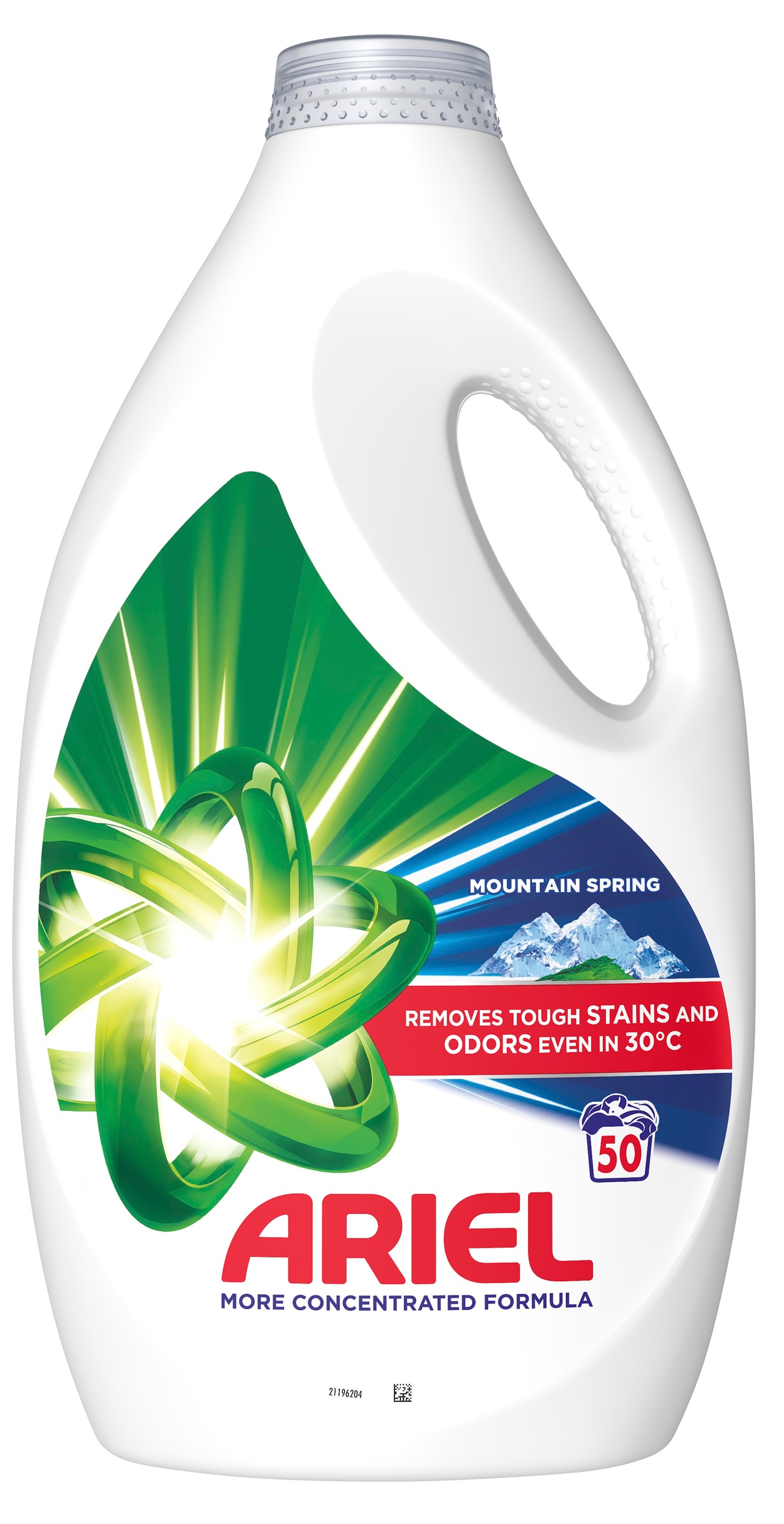 Гель для стирки Ariel горный источник 2,25л фото 2