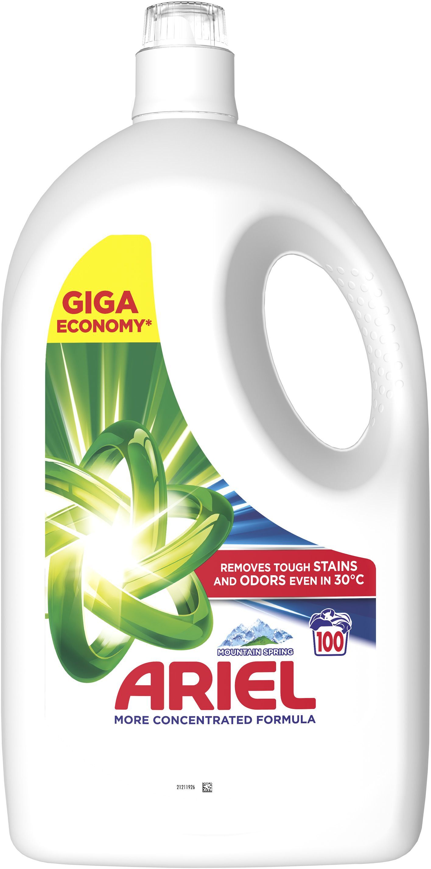 Гель для стирки Ariel горный источник 4,5л фото 2