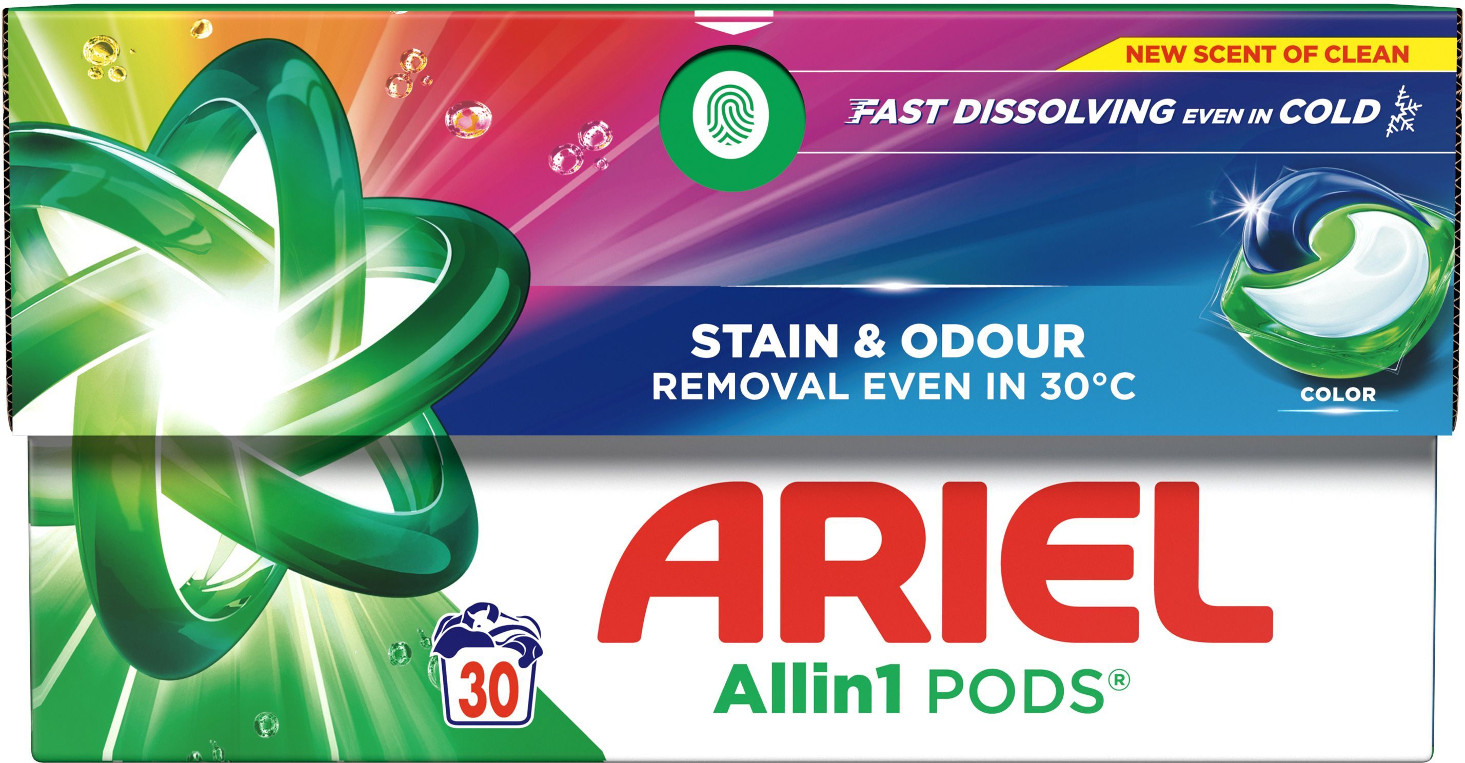Капсули для прання Ariel Pods Color All-in-1 Clean&Fresh 30 штфото2