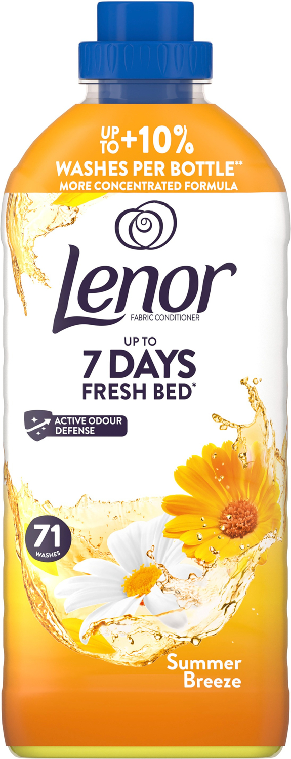 Кондиционер для белья Lenor летний бриз 1,491л фото