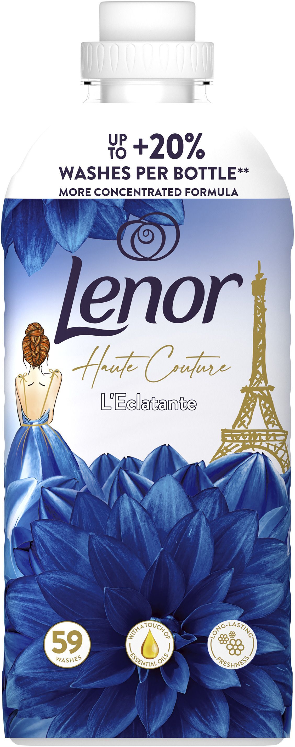 Кондиционер для белья Lenor высокая мода сияющий 1,239л фото 2