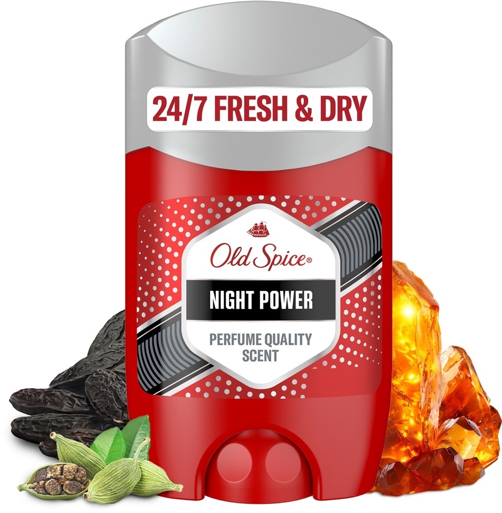 Твердий дезодорант Old Spice Night Power 50млфото2
