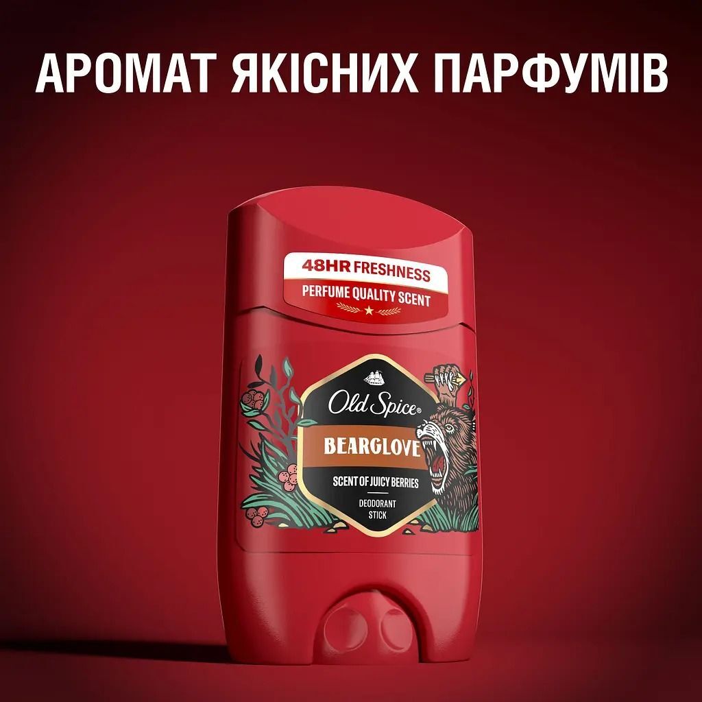 Твердый дезодорант Old Spice Bearglove 50мл фото 4