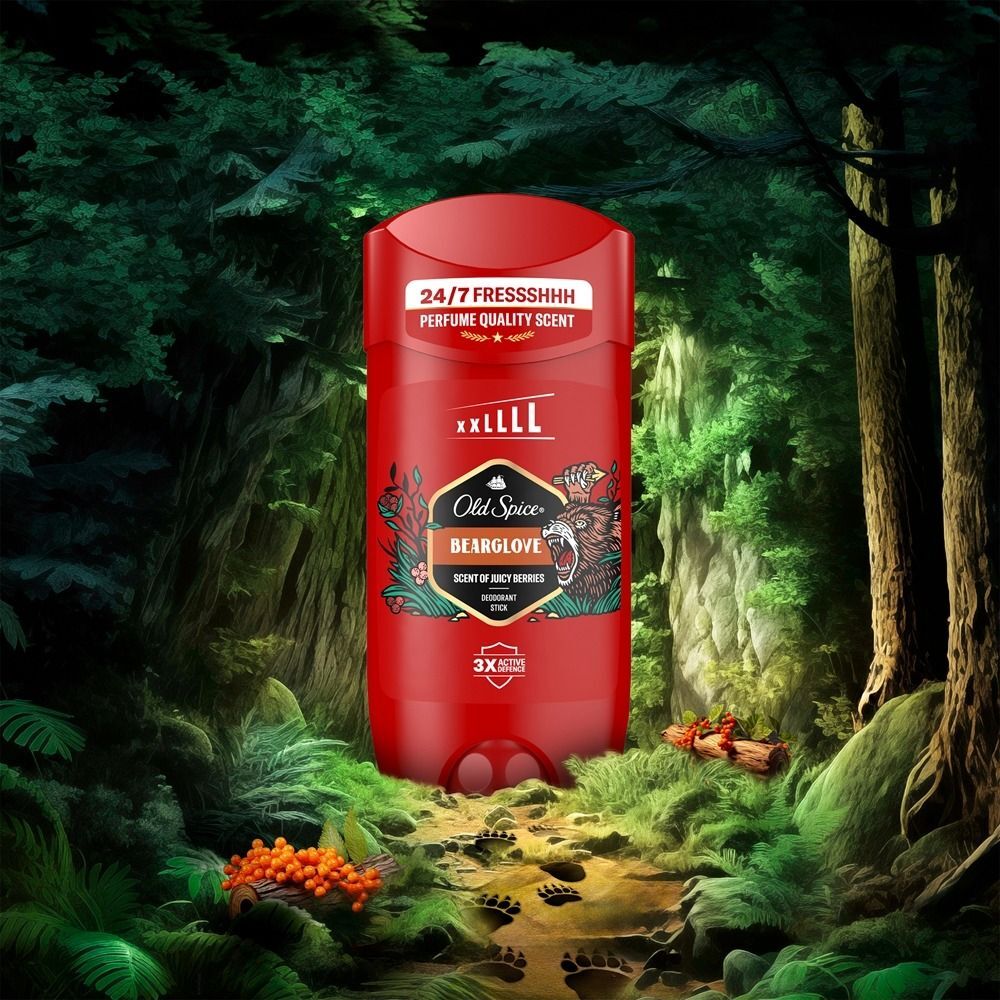 Твердый дезодорант Old Spice Bearglove 85мл фото 8