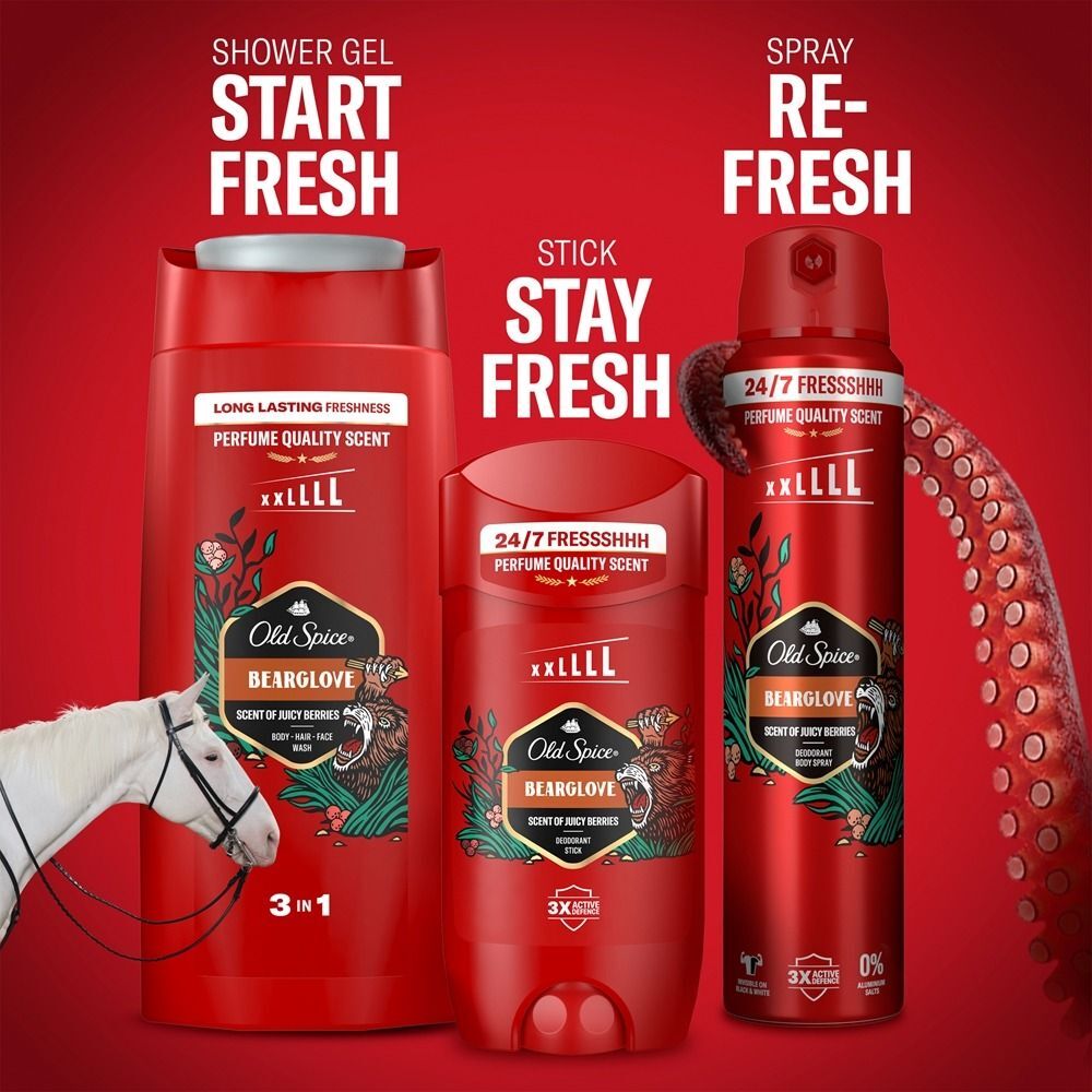 Твердый дезодорант Old Spice Bearglove 85мл фото 7